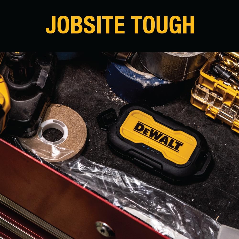 DEWALT Heavy Duty Portable Charger, Power Bank, 10,000 mAh Battery Pack with USB-C Port for iPhone 16/16 Plus/16 Pro/16 Pro Max, iPhone 15/14/13, Samsung Galaxy - Image 7