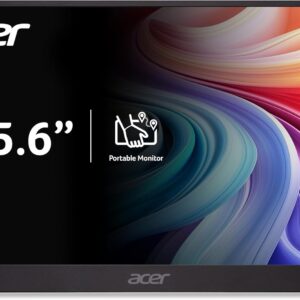 Acer Portable Monitor | 15.6" FHD IPS | Adaptive-Sync Support (FreeSync Compatible) | Slim Design | External Monitor for Laptop PC/Mac | 2 x USB 3.1 Type-C Port, HDMI 1.4 & Audio Out | PM161Q B1bmiuux