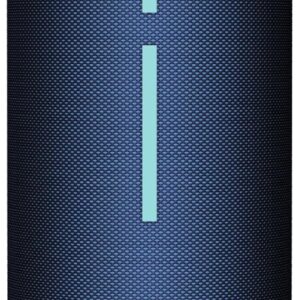 Ultimate Ears MEGABOOM 4 Portable Waterproof Bluetooth Speaker, 360-Degree Sound, Thundering Bass, 147ft Range, 20-Hour Battery, Floating Speaker - Blue