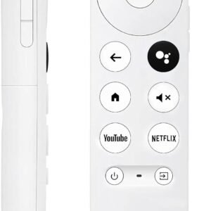 New Upgrade Voice Remote for Google Chromecast 4k Snow/HD TV, Replacement Remote Control for G9N9N, GA01920-US, GA01409-US, GA01923-US, GA01919-US