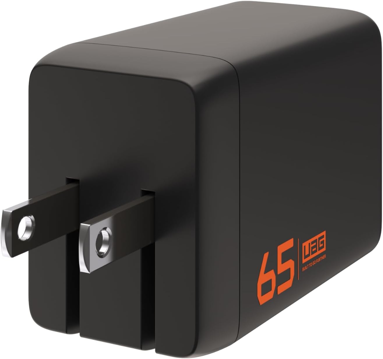 URBAN ARMOR GEAR UAG SRG 65W GaN 3-Port Wall Charger - USB USB-C Multiport Foldable Compact Travel PD 3.0 Quick Charging Power Adapter for Smartphone & Tablet, Black - Image 6