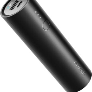 Anker PowerCore 5,000mAh Portable Charger, Ultra-Compact 5K External Battery with Fast-Charging Technology, 1 USB-A Port, for iPhone, iPad, Samsung Galaxy and More