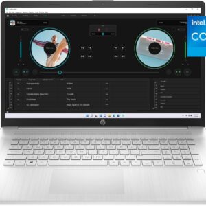 HP 17.3-inch Laptop, 11th Generation Intel Core i5-1135G7, Intel Iris Xe Graphics, 8 GB RAM, 512 GB SSD, Windows 11 Home (17.3-cn0026nr,Natural Silver)