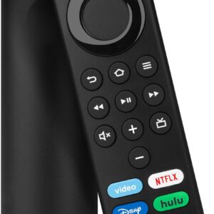 Replacement Voice Remote Control Compatible with Fire Smart TV Stick(2nd Gen/3rd Gen/Lite/4K Max/Cube), TV Stick 4K(1st/2nd Gen), Smart TVs 3rd Gen N0t for Samsung-TVs