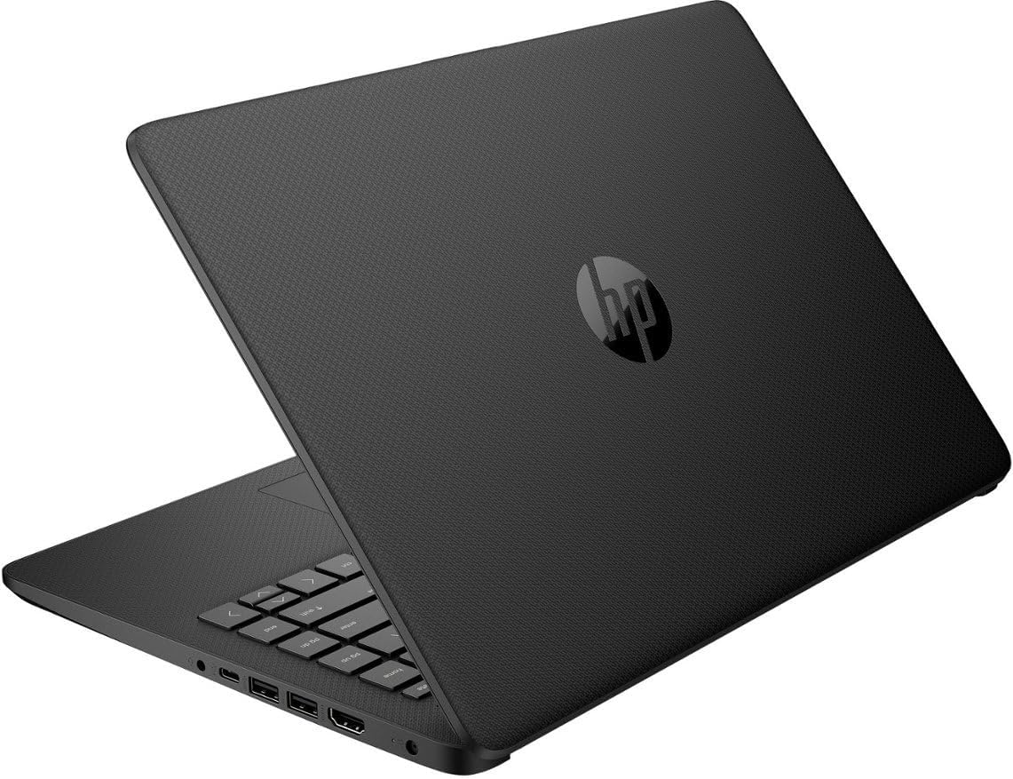HP 14 Premium HD Portable Laptop Computer Students Business, Quad-Core Intel Celeron Processor, 16GB RAM, 256GB Storage(128GB eMMC+128GB SD Card), 1 Year Office 365, HDMI, Win 11 w/KW Accessories - Image 3