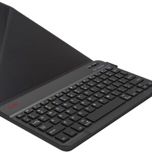 ALLIFE Universal Ultra Light Slim Portable Wireless Bluetooth 3.0 Keyboard for iOS iPad iPad Air, Pro, Mini, Android, Windows Tablets PC Smartphone with Protection Case Stand