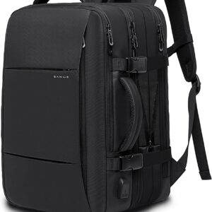 BANGE 45L Carry On Backpack, Weekender Travel Backpacks, 17.3 inch Laptop Back Pack Business Expandable Bag for Men and Women