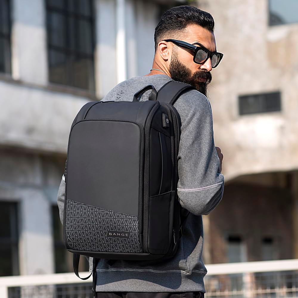 BANGE Travel Backpacks,Weekender Carry On Backpack, Waterproof Men's Business Laptop Backpack for 15.6inch - Image 2