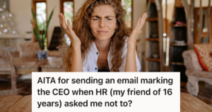 Freelancer Found Work Thanks to a Longtime HR Friend, But After the Friend Supported a Pay Cut, the Freelancer Approached the CEO and Threatened the Friend’s Employment