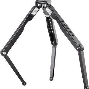 Leofoto MT-03 Tabletop Tripod, Aluminum Mini Tripod, 2 Leg Sections, Foldable Leg, Portable and Compact, 1/4" Mounting Stud and Accessories Thread (MT-03)