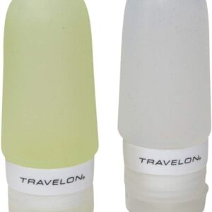 Travelon Set Of 2 Smart Tubes, 2 Ounce, Green/Clear, One Size