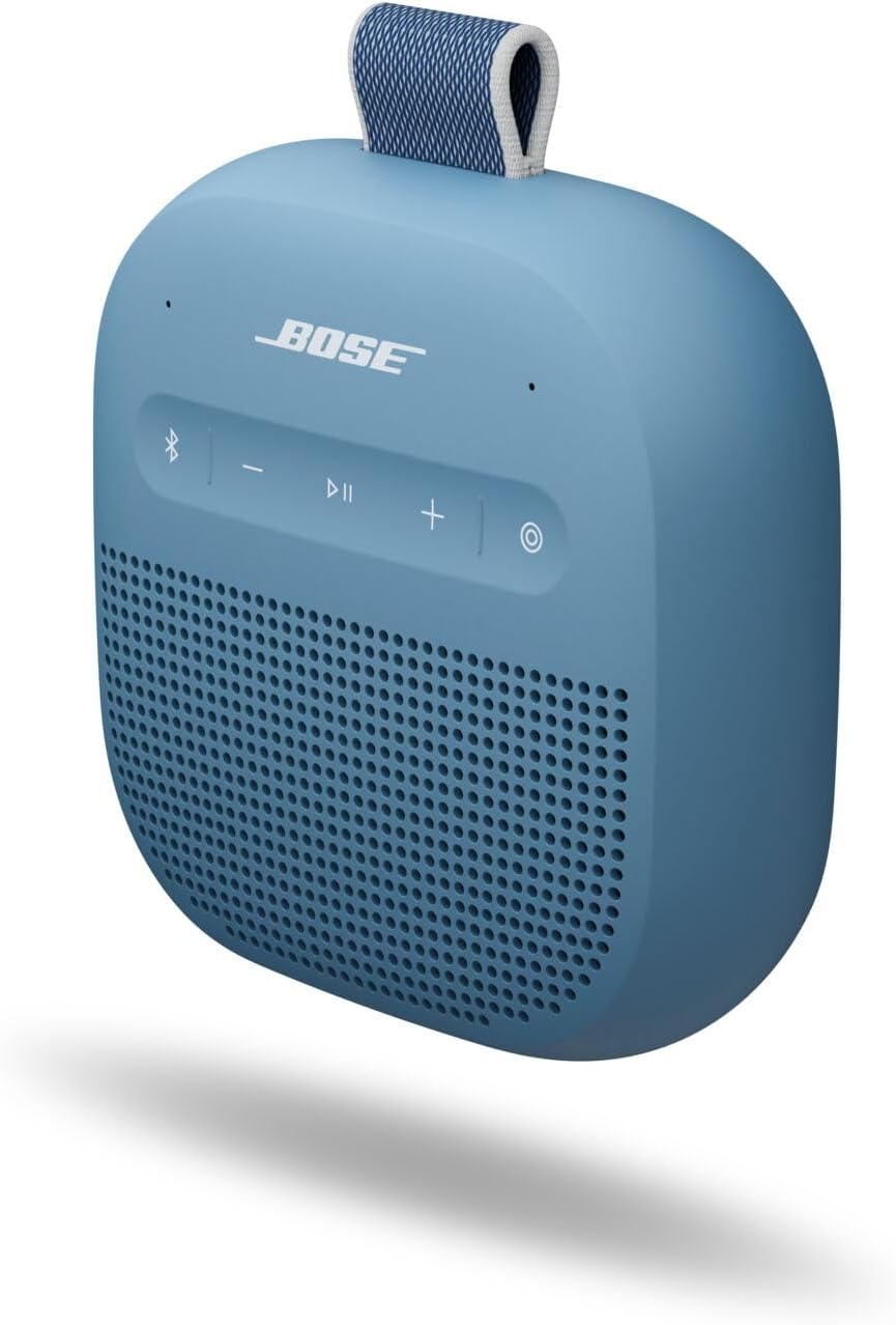 Bose SoundLink Micro Portable Bluetooth Speaker (2nd Gen), Wireless Outdoor Speaker, Up to 12 Hours Battery Life, Waterproof and Dustproof, Blue Dusk - Image 4