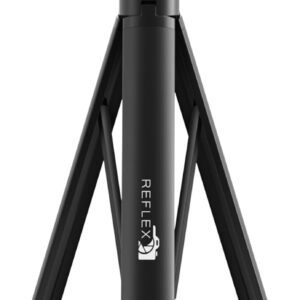 REFLEX CAMERA Lightweight Tripod Stand 76" Extendable Aluminum up to 190cm in Height, Lightweight & Portable with 1/4" Screw Thread 180° Rotation, Compatible with DSLR Camera, Lights & Smartphones