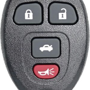 SUPALAND Keyless Entry Remote Control Key Fob Replacement Fits for Chevy Malibu Cobalt 2005-2012 Pontiac G5 G6 Grand Prix Solstice 2005-2010 Buick Lacrosse Saturn Aura Sky KOBGT04A 15252034 315 Mhz